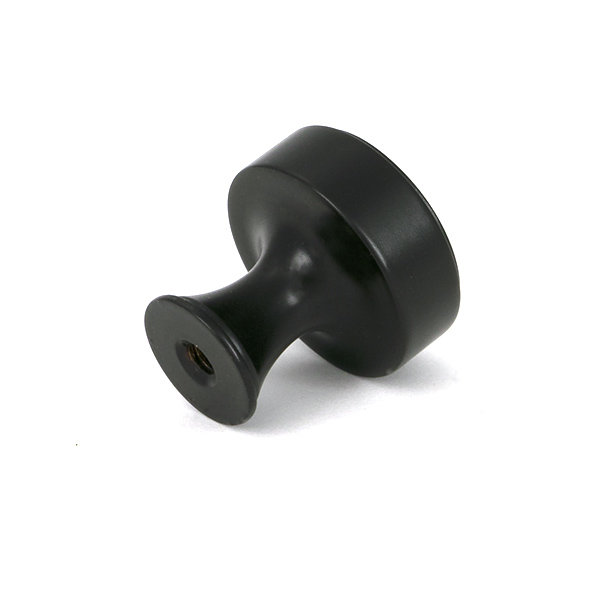 Scully Cabinet Knob, Aged Bronze, 0.98" Knob Diameter