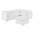 Modular Power Sectional With Ottoman
