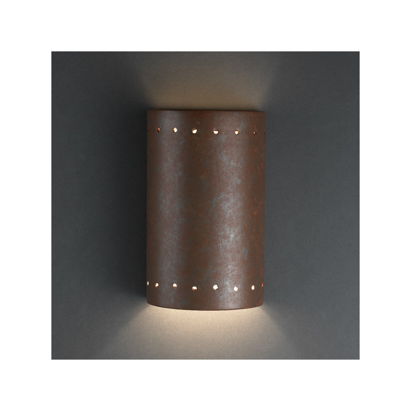 Applique murale d'extérieur 1 lumière Ambiance, Patine rouillée