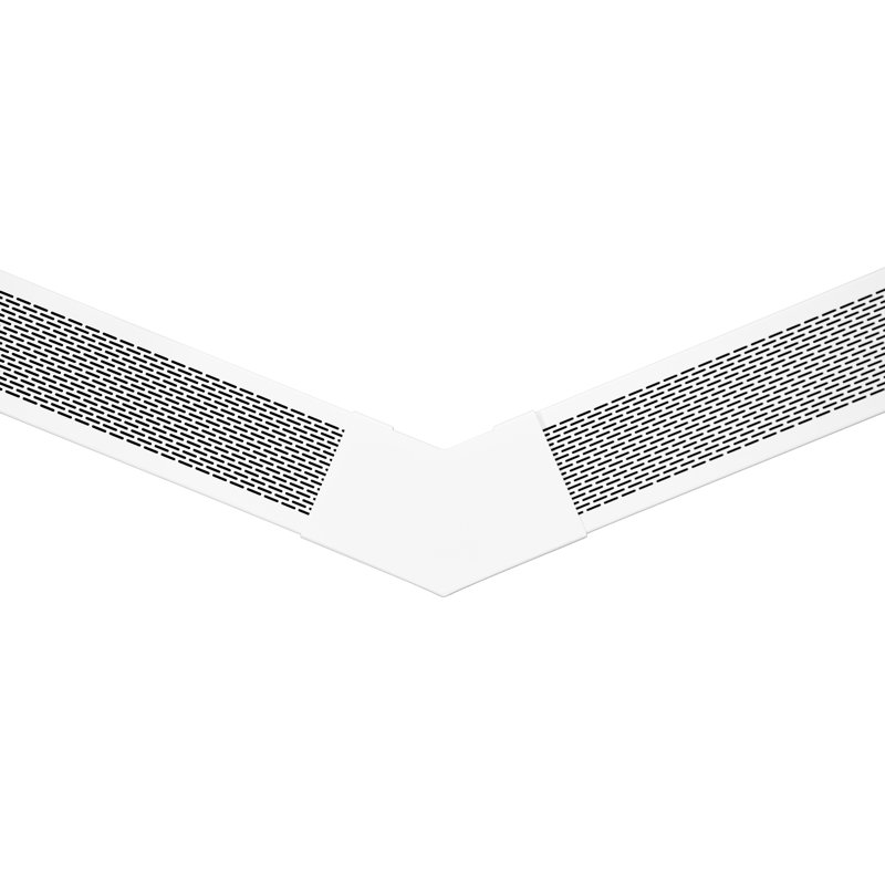 Plinthe chauffante blanche Atlas XL