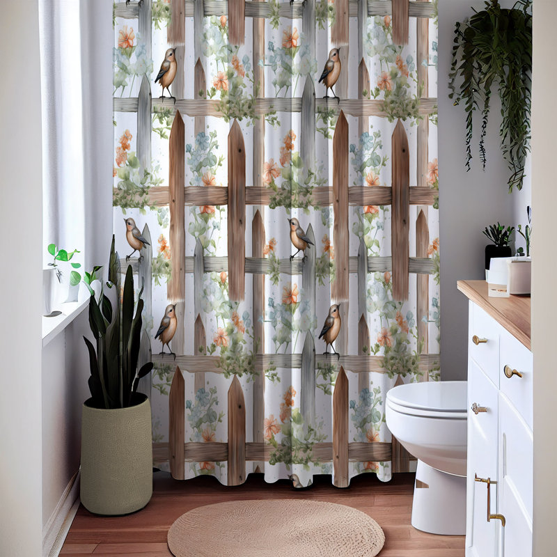 Shower Curtain, 72" H x 70" W