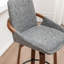 Swivel Upholstered Counter Stool-223297306-223297305
