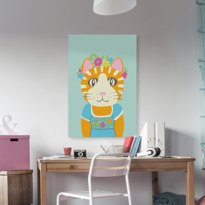 «Fancy Animals II» de Paynter, reproduction sur toile tendue