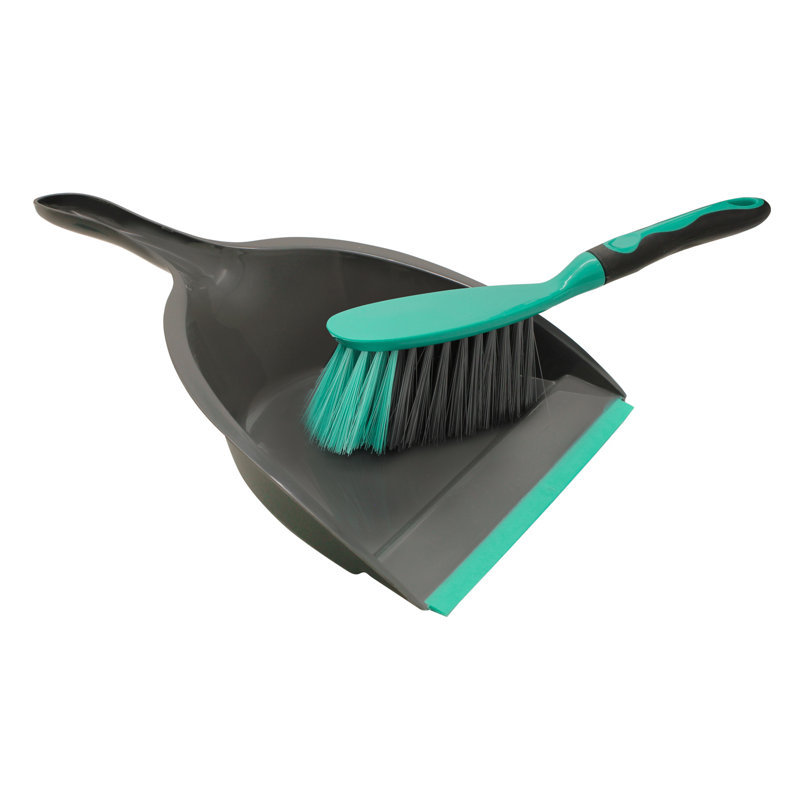 Cynne Dustpan And Brush, Grey