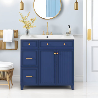 Base de meuble-lavabo simple 36 po seulement