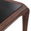 Coffee Table Quentin Oxidized Look Black Glass