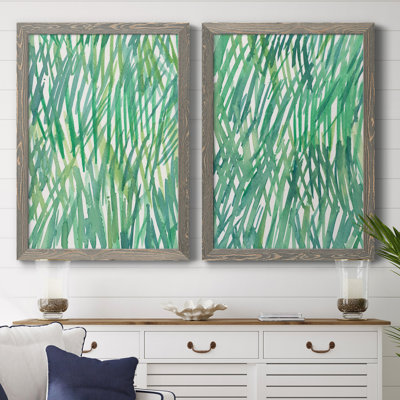 " Just Grass I " 2 - Pieces Painting Print