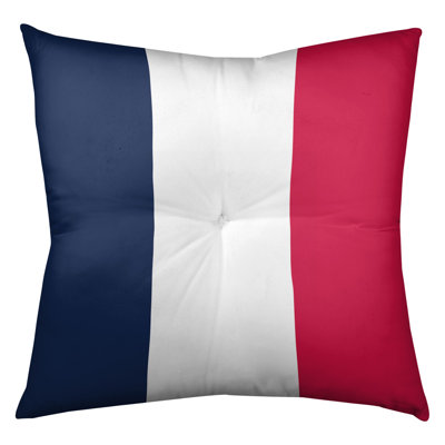 Striped Reversible Throw Pillow