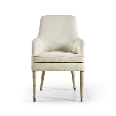 Chaise avec accoudoirs en tissu Shoal