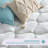 4 Inch Cooling Comfort Gel Memory Foam Dual Layer Mattress Topper, Pillow Top Cover-1252716548
