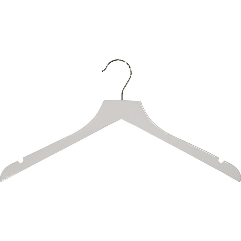 Wyckoff Wood Standard Hanger, 100, White