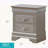 Elegant Silver Champagne Nightstand-1231381800