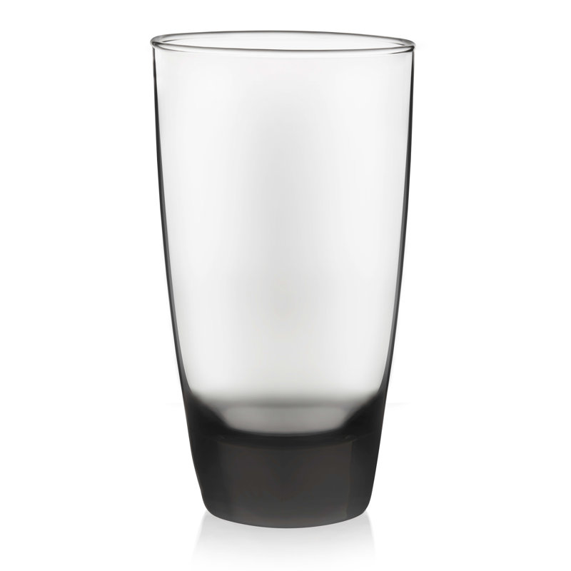 Libbey Classic 16-Piece Rocks Glass Set, Smoke