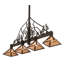 Rustic Lodge 4 - Light Pendant