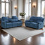 Ensemble de salon en tissu 2 pièces Whall-2063434912