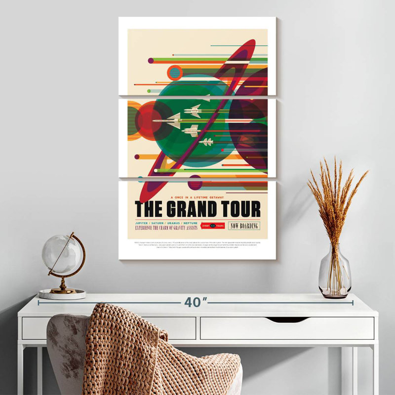 Oberle Retro Grand Tour, 32" H x 20" W