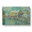 Snow upon the Houses by Henri Le Sidaner - Wrapped Canvas-61849488