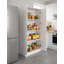 Armoire de rangement polyvalente blanche Modex (ensemble de 4 pièces)-556287318