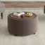 Table basse ronde avec rangement Teddy-870065663