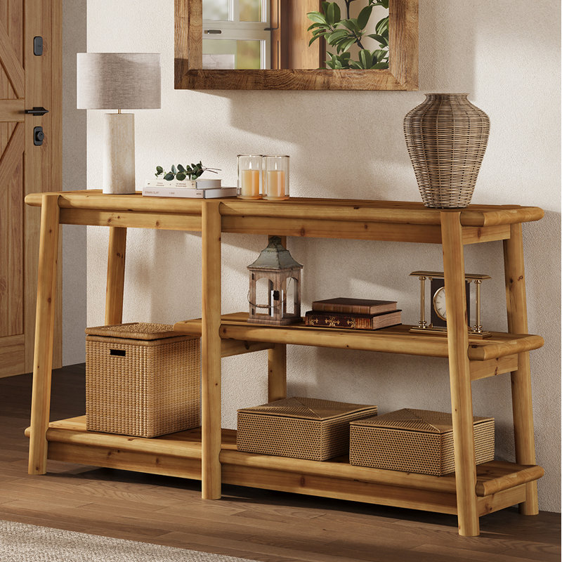 160cm Solid Wood Console Table
