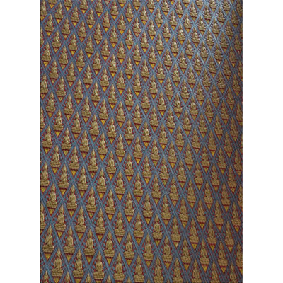 Tapis de la surface brune en laine touffeté à la main Sybilla