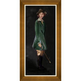 Parthenia 1 Giclee On Canvas by Dana Gibson