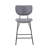 Dawlish Upholstered Counter Stool with Metal Frame-742066189