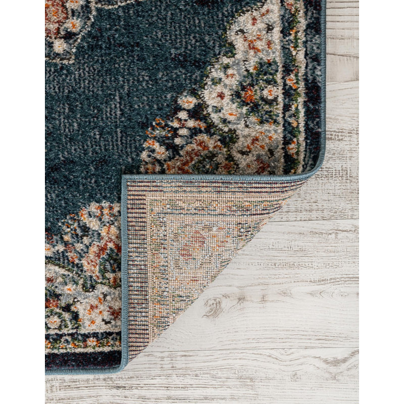 Tasharra Rug, Blue, Rectangle 9' x 12'