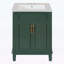 Meuble-lavabo moderne 24 po avec lavabo supérieur-117981634