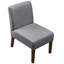 Chaise d'appoint avec table ronde en bois-80391809
