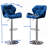 Breydon Swivel Upholstered Counter Stool with Metal Frame-899955351