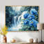 Pivoines par la cascade V - art mural pivoines-2052156287-2052156259-2052156285
