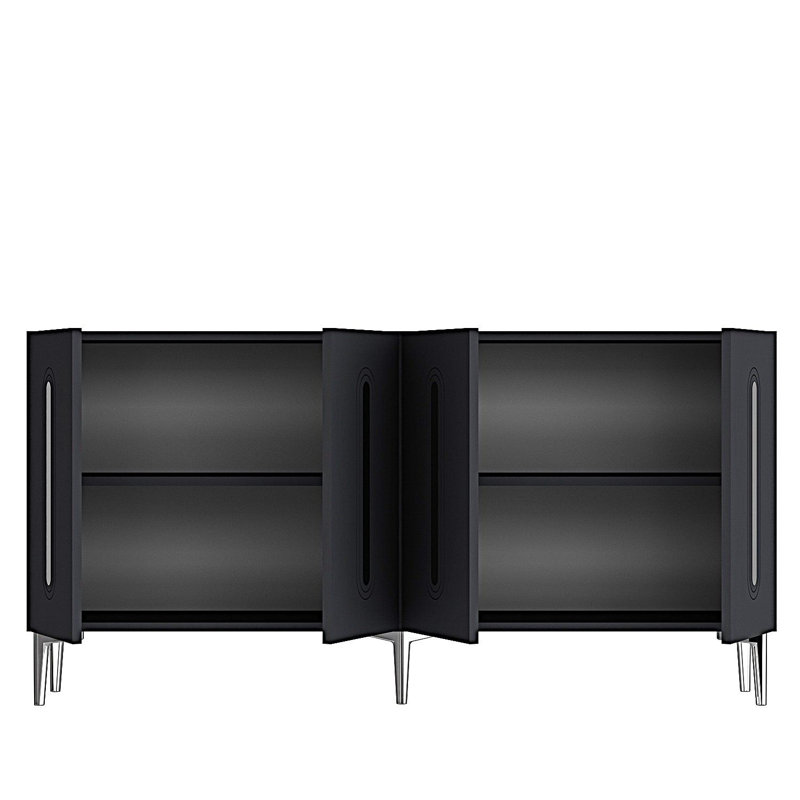Console, Black/Silver