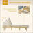 Chaise Lounge Chair For Outdoor, Patio Recliner With 4-Position Adjustable Backrest And Cushion For Deck, Beach, Lawn And Sunbathing-930523554