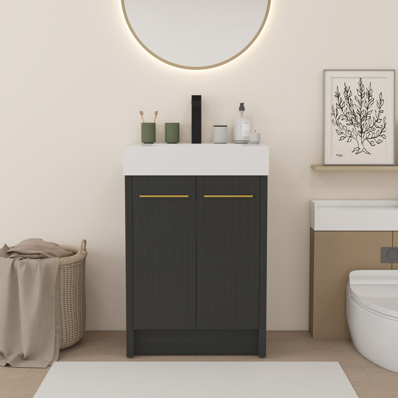 Ensemble de meuble-lavabo autoportant, 24"
