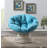 Daysi Upholstered Swivel Accent Chair-795204725-796426950