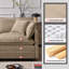 Canapé modulaire en L 3 places avec repose-pieds Premium Chenille