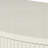 Artisan-Crafted Wave-Pattern Demi-Lune Console Table with Creamy White Finish-572612018