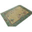 Rug & Kilim’S Chinese Style Art Deco Rug In Gold & Green With Multicolor Florals-1832491790