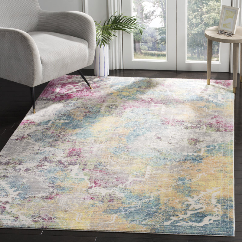 Ascuaga's Abstract Area Rug, Rectangle 122 x 183 cm