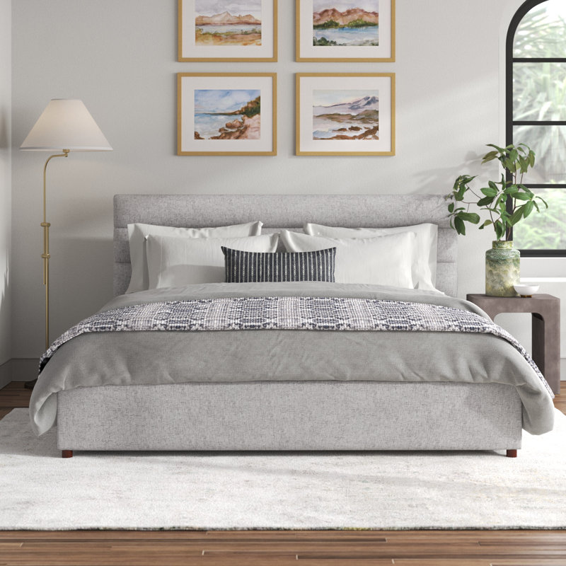 Holland Upholstered Platform Bed, King