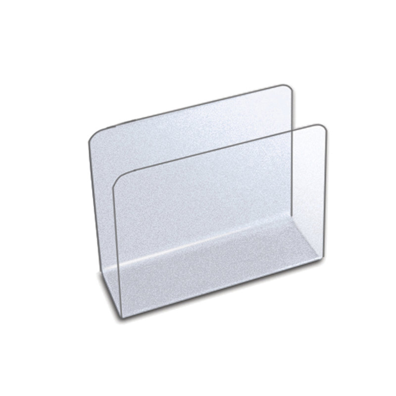 Clear Acrylic Desk File Holder- Large, 4-Pack