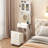 Makeup Vanity Set with LED Lights and Power Outlets-109873657