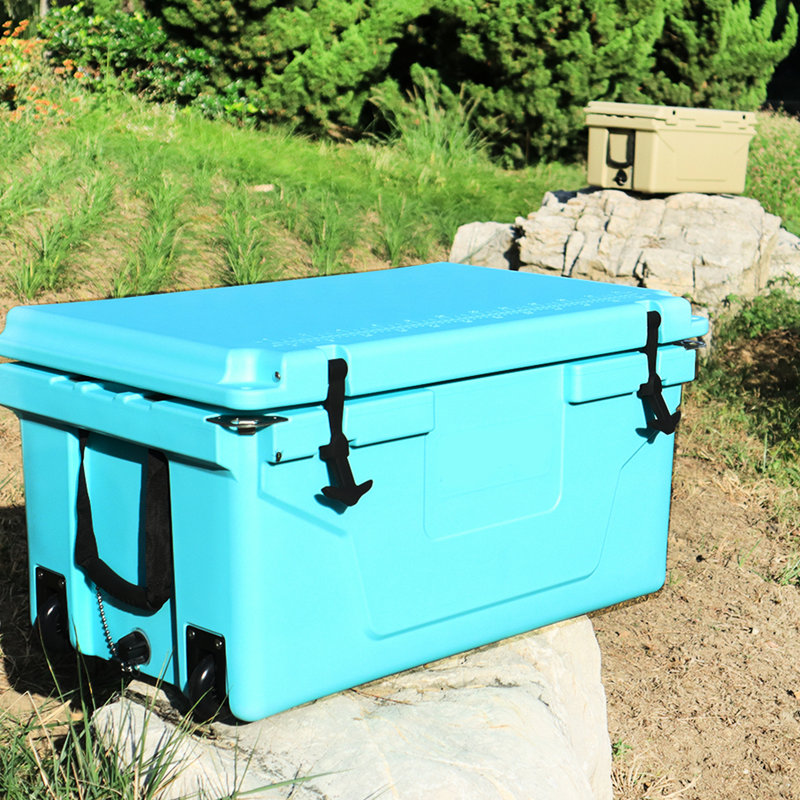 Glacière extérieure 2022 - Glacière de camping froide et froide de 65 pte, jusqu'à 5 jours, construction robuste, nouvelle boîte, 5 couleurs de rangement robustes