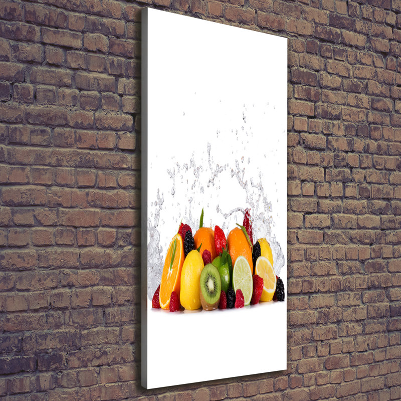 Fruits - Wrapped Canvas Print