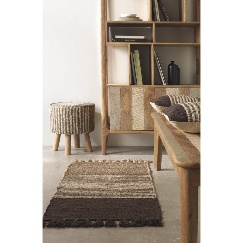 Solid Wood Accent Stool