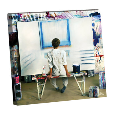 L'artiste par le photographe Steven A. Heller