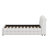 Upholstered Platform Bed With Modern Silhouette-1552166828