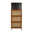 Rattan Shoe Cabinet For Entryway