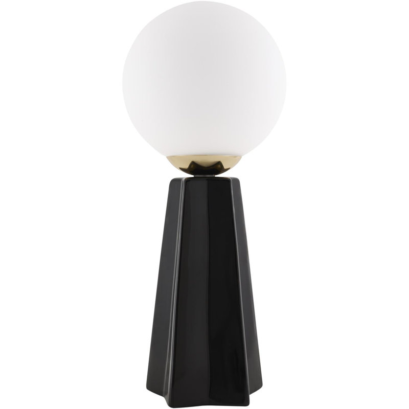 Lampe de table Fordbridge, Noir, noir, noir, noir